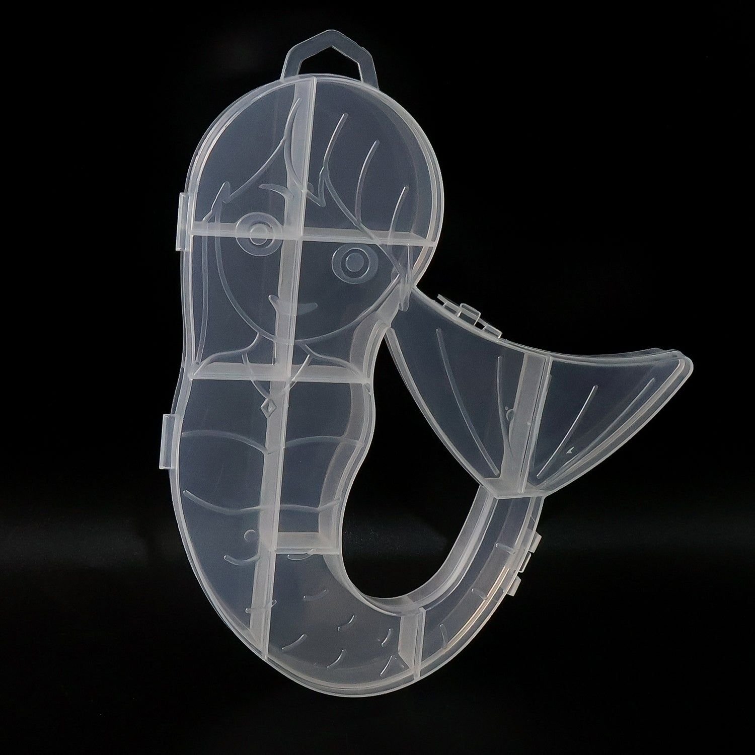 Mermaid Shape Plastic Storage Organizer Box (1 Pc) - Image 4