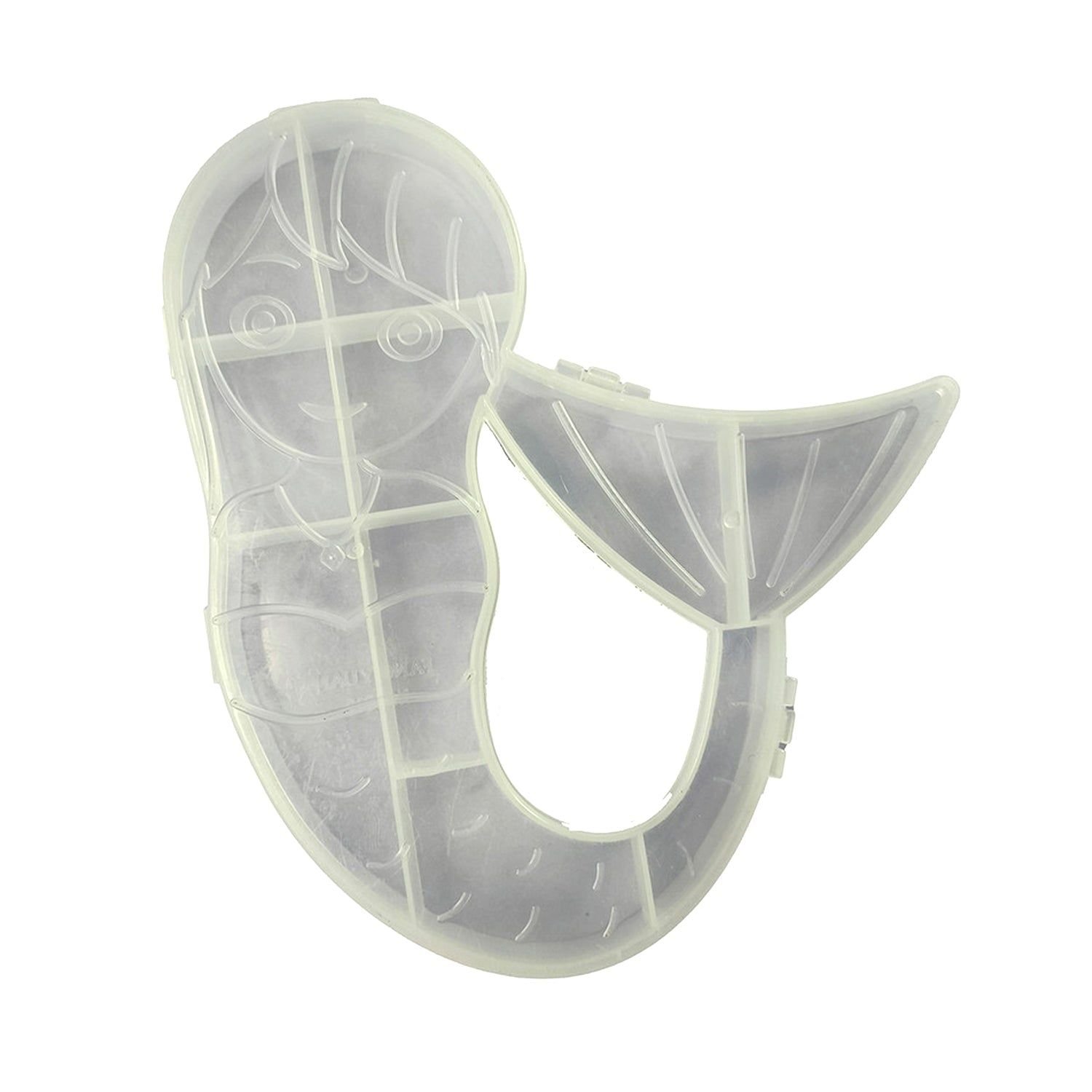 Mermaid Shape Plastic Storage Organizer Box (1 Pc) - Image 5