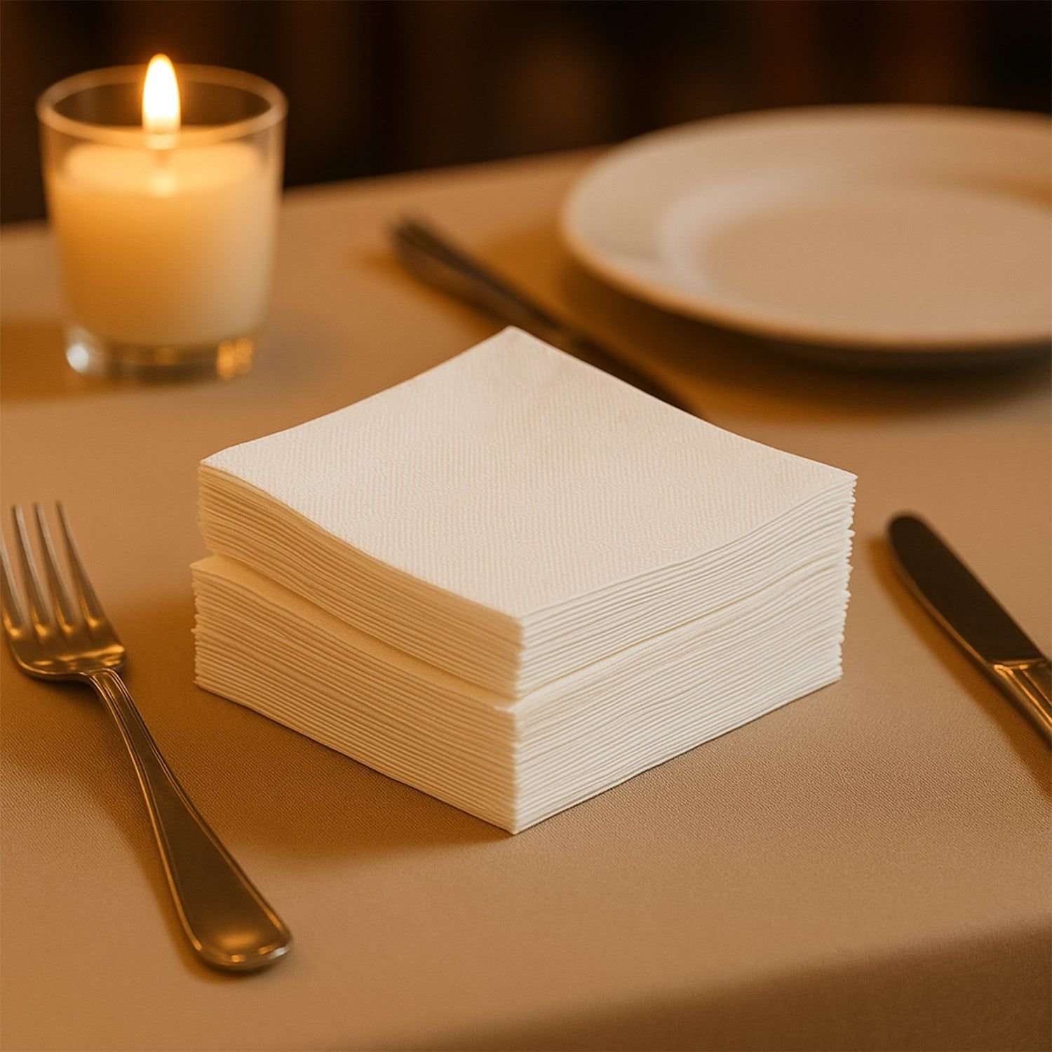 Soft & Absorbent Disposable Tissue Napkins / Paper (75 Pc) - Image 6