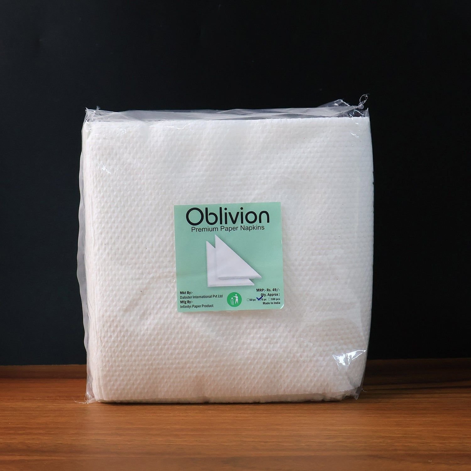 Soft & Absorbent Disposable Tissue Napkins / Paper (75 Pc) - Image 9