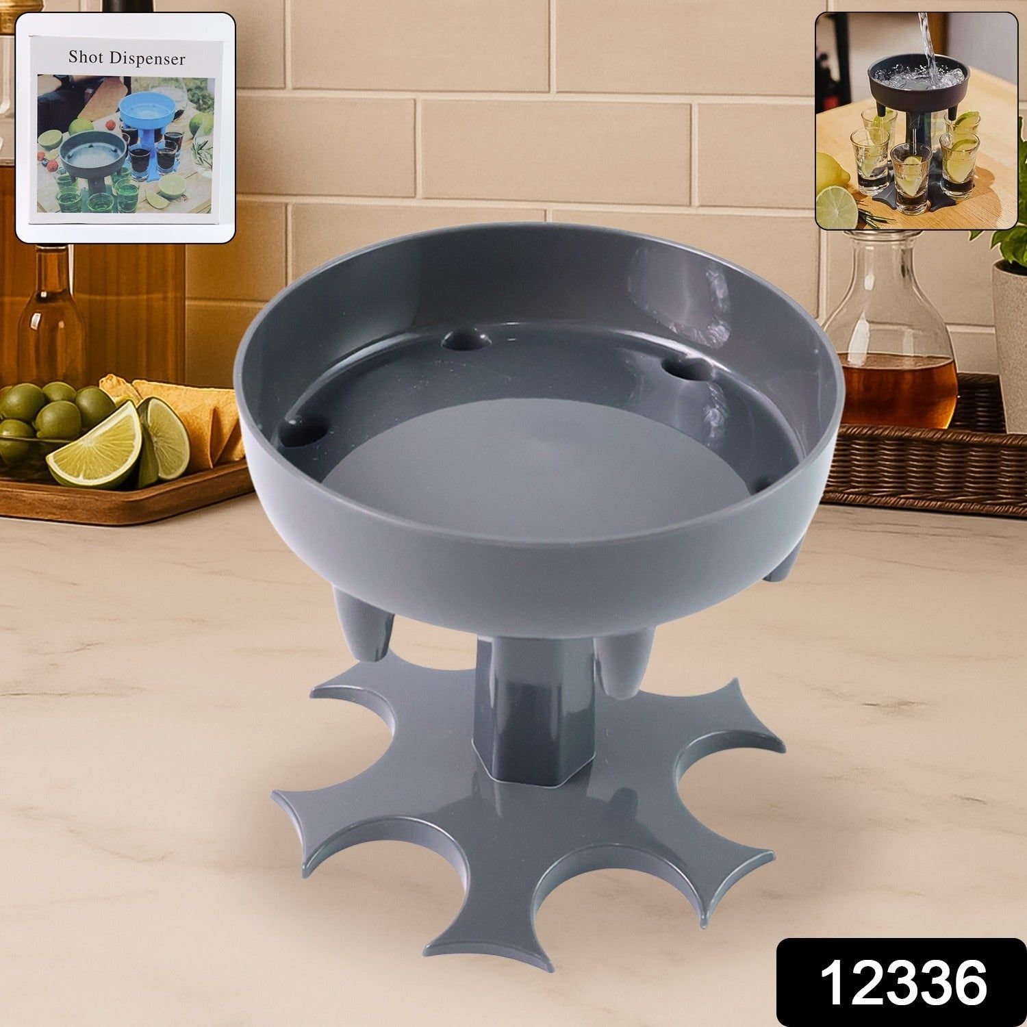 6-Port Drink Dispenser Stand (1 Pc) - Image 2