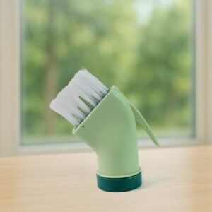 Multipurpose Bottle-Connectable Cleaning Brush with Built-In Scraper (1 Pc)